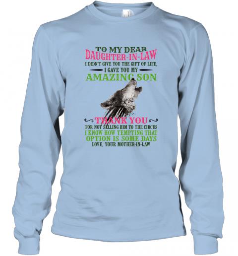 Daughter And Mother In Law Wolf Long Sleeve 3 » Cool Gifts for You - Mfamilygift Daughter And Mother In Law Wolf Long Sleeve 3