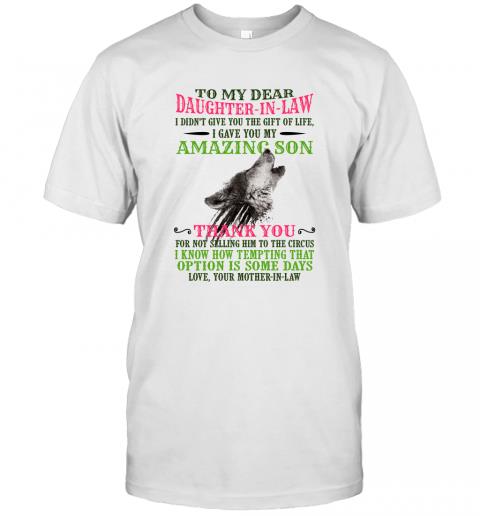 Daughter And Mother In Law Wolf T-Shirt
