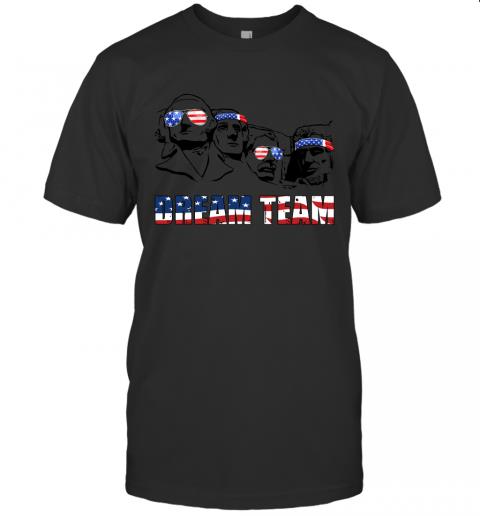 Dream Team Usa Presidents Independence Day 4th Of July Patriotic