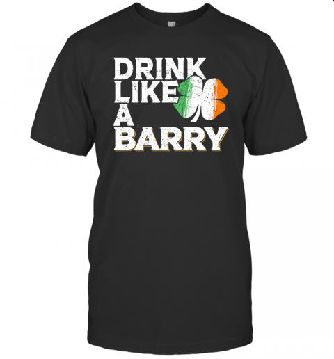 Drink like a barry st patrick's day beer irish surname