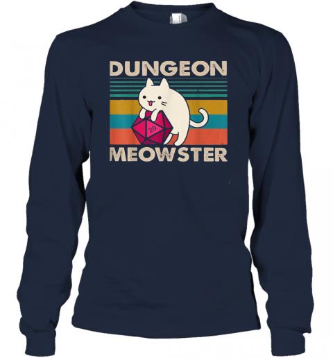 Dungeon Meowster Retro Vintage Funny Cat Lover 3 » Cool Gifts for You - Mfamilygift Dungeon Meowster Retro Vintage Funny Cat Lover 3