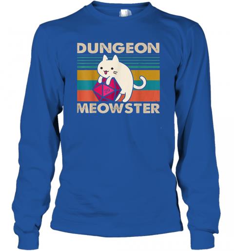 Dungeon Meowster Retro Vintage Funny Cat Lover 4 » Cool Gifts for You - Mfamilygift Dungeon Meowster Retro Vintage Funny Cat Lover 4