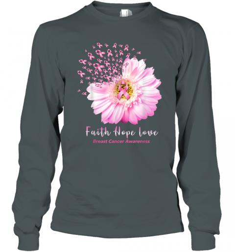 Faith Hope Love Tshirt Breast Cancer Awareness Gifts Long Sleeve 4 » Cool Gifts for You - Mfamilygift Faith Hope Love Tshirt Breast Cancer Awareness Gifts Long Sleeve 4