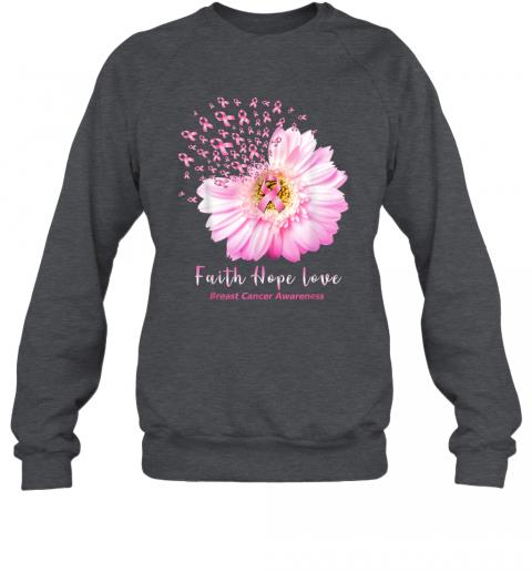 Faith Hope Love Tshirt Breast Cancer Awareness Gifts Sweater 3 » Cool Gifts for You - Mfamilygift Faith Hope Love Tshirt Breast Cancer Awareness Gifts Sweater 3