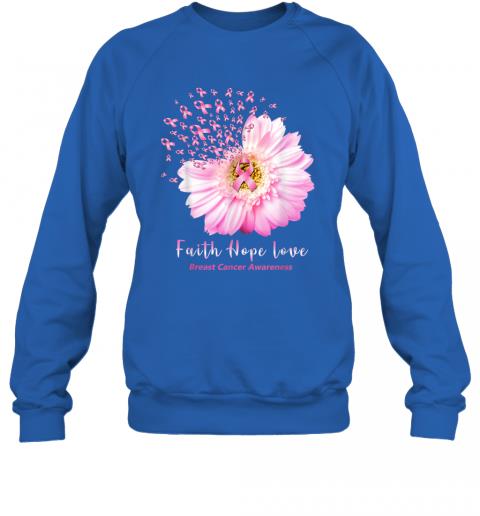 Faith Hope Love Tshirt Breast Cancer Awareness Gifts Sweater 4 » Cool Gifts for You - Mfamilygift Faith Hope Love Tshirt Breast Cancer Awareness Gifts Sweater 4