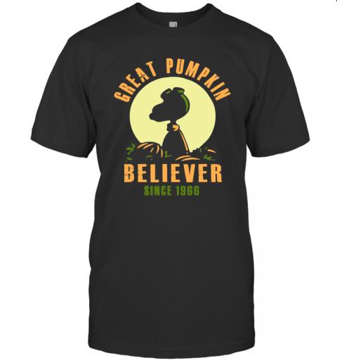 Funny Peanuts Great Pumpkin Believer Since 1966