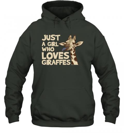 Giraffe Tshirt Just A Girl Who Loves Giraffes 2 » Cool Gifts for You - Mfamilygift Giraffe Tshirt Just A Girl Who Loves Giraffes 2