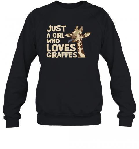Giraffe Tshirt Just A Girl Who Loves Giraffes 3 » Cool Gifts for You - Mfamilygift Giraffe Tshirt Just A Girl Who Loves Giraffes 3