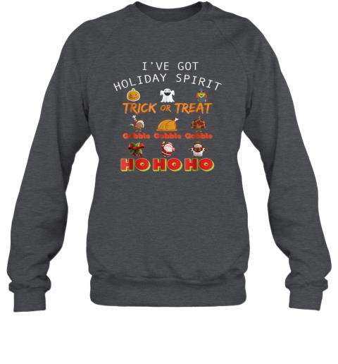 Holiday Spirit Halloween Thanksgiving Christmas Tshirt 5 » Cool Gifts for You - Mfamilygift Holiday Spirit Halloween Thanksgiving Christmas Tshirt 5