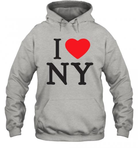 I Love NY Short Sleeve Print Heart New York 2 » Cool Gifts for You - Mfamilygift I Love NY Short Sleeve Print Heart New York 2