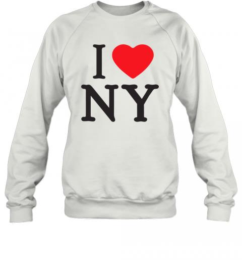 I Love NY Short Sleeve Print Heart New York 3 » Cool Gifts for You - Mfamilygift I Love NY Short Sleeve Print Heart New York 3
