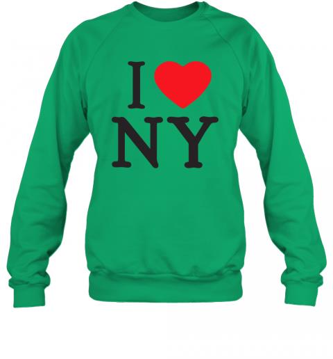 I Love NY Short Sleeve Print Heart New York 4 » Cool Gifts for You - Mfamilygift I Love NY Short Sleeve Print Heart New York 4