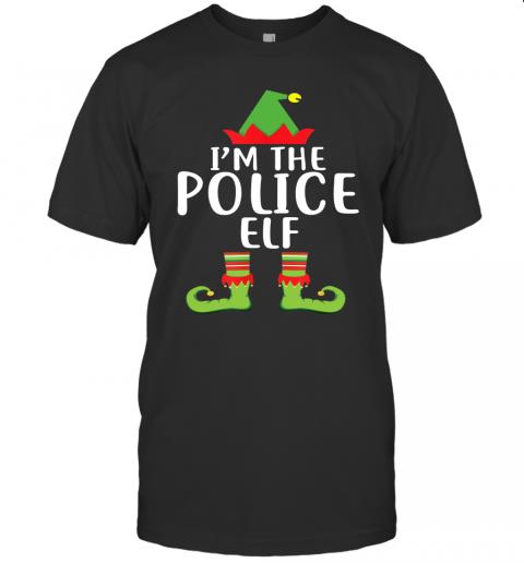 I'm The Police Elf Matching Family Group Christmas