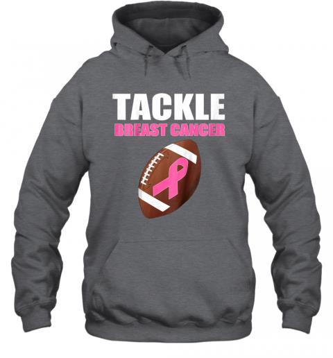 Kids Football Pink Ribbon Breast Cancer Awareness Hoodie 3 » Cool Gifts for You - Mfamilygift Kids Football Pink Ribbon Breast Cancer Awareness Hoodie 3