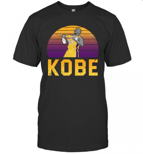 Kobe Basketball Player Sunset Vintage Kobe Basketball Player Sunset Vintage