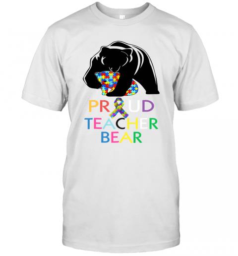 Mama Bear Proud Autism Teacher Autism Awareness Day Mama Bear Proud Autism Teacher Autism Awareness Day