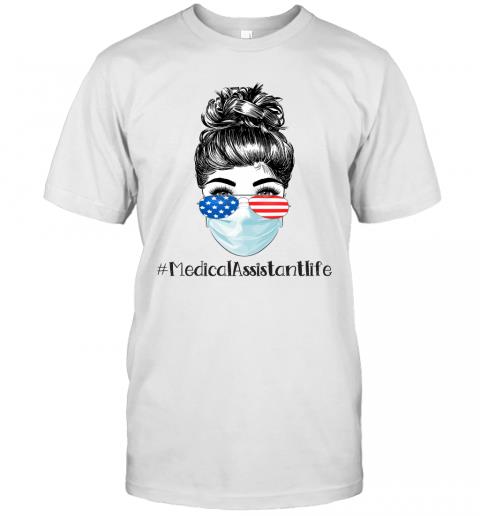 Medical Assistant Life Nurse Girl With Face Mask