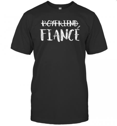 Mens Engagement Boyfriend Fiance T Shirt Married Man Wedding