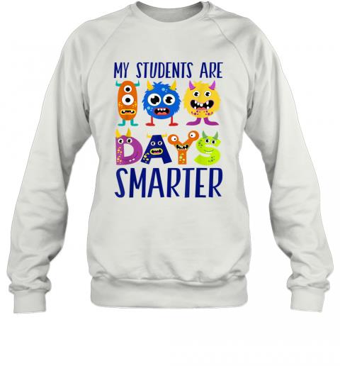 My Students Are 100 days Smarter 100 Days Of School Teacher T Shirt 3 » Cool Gifts for You - Mfamilygift My Students Are 100 days Smarter 100 Days Of School Teacher T Shirt 3