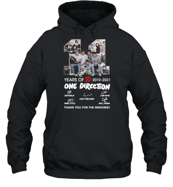 11 Years Of 1D 2010-2021 One Direction Thank You For The Memories Signatures Shirt 4 » Cool Gifts for You - Mfamilygift 11 Years Of 1D 2010-2021 One Direction Thank You For The Memories Signatures Shirt 4