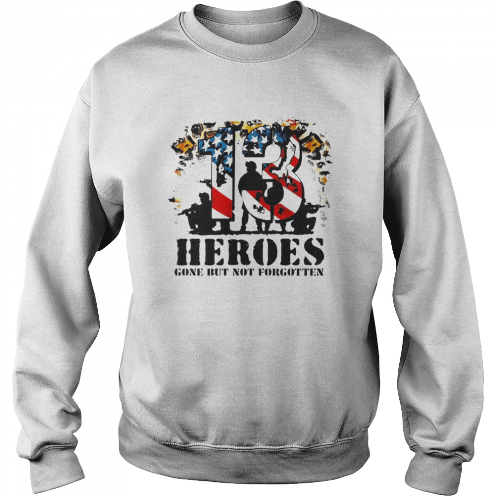 13 Heroes Gone But Not Forgotten Shirt 3 » Cool Gifts for You - Mfamilygift 13 Heroes Gone But Not Forgotten Shirt 3