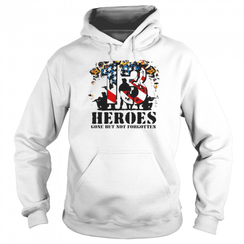 13 Heroes Gone But Not Forgotten Shirt 4 » Cool Gifts for You - Mfamilygift 13 Heroes Gone But Not Forgotten Shirt 4