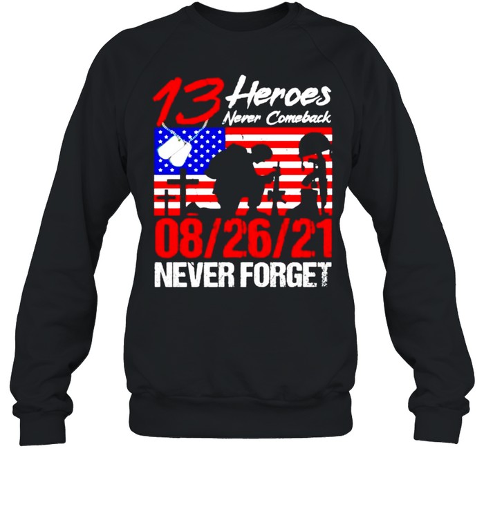 13 Heroes Never Comeback Never Forget Shirt 3 » Cool Gifts for You - Mfamilygift 13 Heroes Never Comeback Never Forget Shirt 3