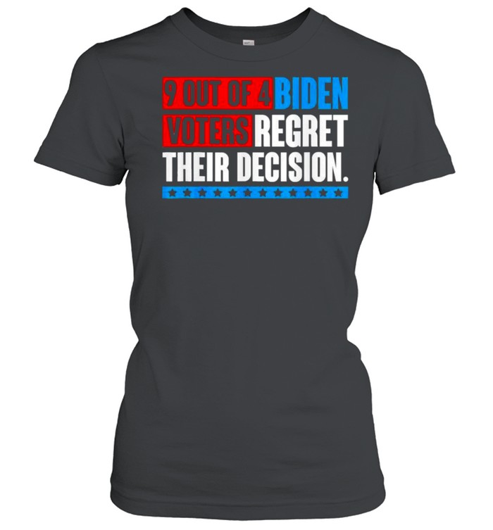 2021 9 Out Of 4 Biden Voter Regret Their Decision Funny President Shirt 1 » Cool Gifts for You - Mfamilygift 2021 9 Out Of 4 Biden Voter Regret Their Decision Funny President Shirt 1