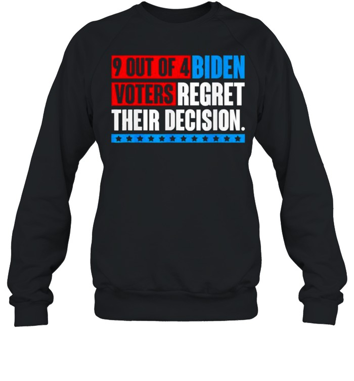 2021 9 Out Of 4 Biden Voter Regret Their Decision Funny President Shirt 3 » Cool Gifts for You - Mfamilygift 2021 9 Out Of 4 Biden Voter Regret Their Decision Funny President Shirt 3