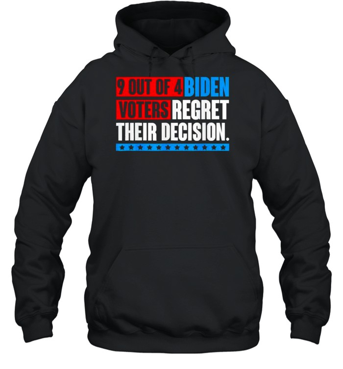 2021 9 Out Of 4 Biden Voter Regret Their Decision Funny President Shirt 4 » Cool Gifts for You - Mfamilygift 2021 9 Out Of 4 Biden Voter Regret Their Decision Funny President Shirt 4