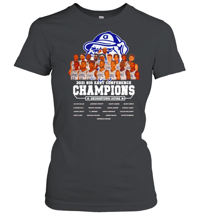 2021 Big East Conference Champions Georgetown Hoyas T-Shirt 1 » Cool Gifts for You - Mfamilygift 2021 Big East Conference Champions Georgetown Hoyas T-Shirt 1