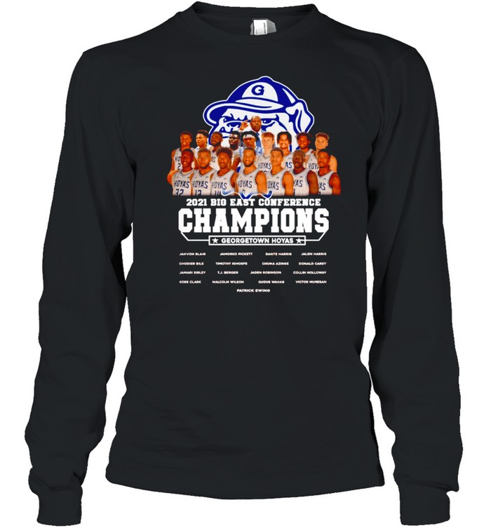 2021 Big East Conference Champions Georgetown Hoyas T-Shirt 2 » Cool Gifts for You - Mfamilygift 2021 Big East Conference Champions Georgetown Hoyas T-Shirt 2