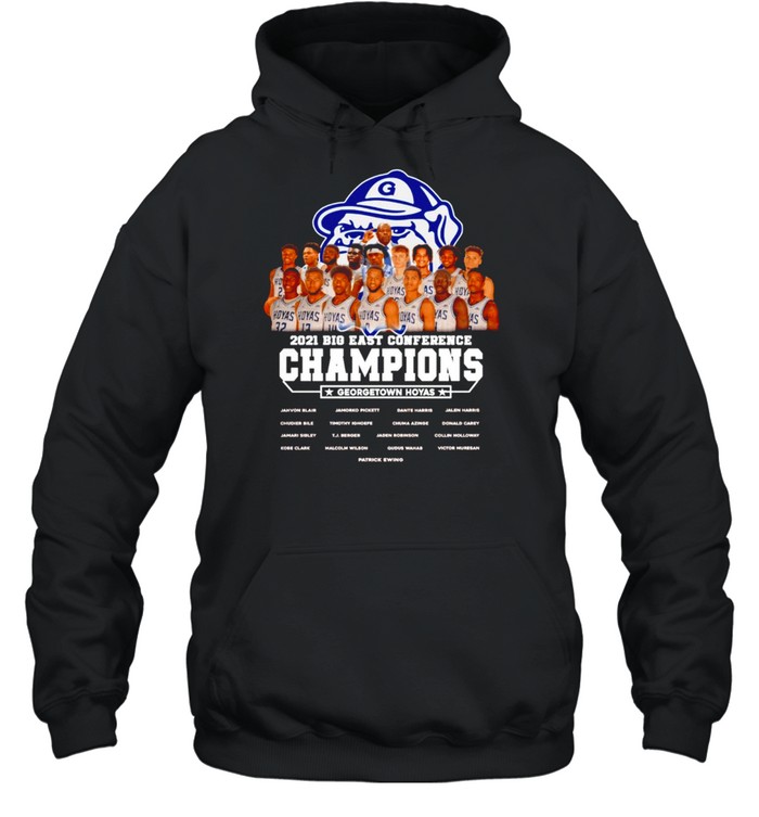 2021 Big East Conference Champions Georgetown Hoyas T-Shirt 4 » Cool Gifts for You - Mfamilygift 2021 Big East Conference Champions Georgetown Hoyas T-Shirt 4