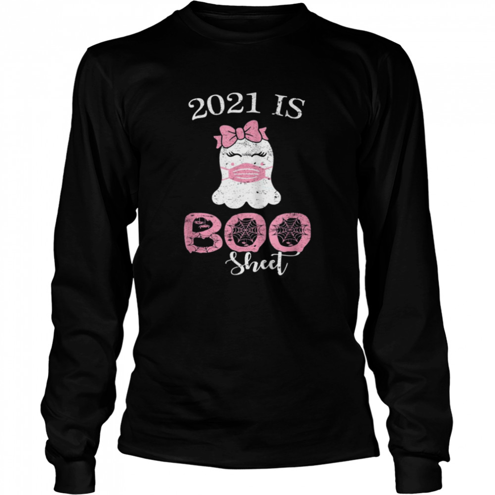 2021 Boo Sheet Baby Girl Ghost Mask Halloween Quarantine Shirt 2 » Cool Gifts for You - Mfamilygift 2021 Boo Sheet Baby Girl Ghost Mask Halloween Quarantine Shirt 2