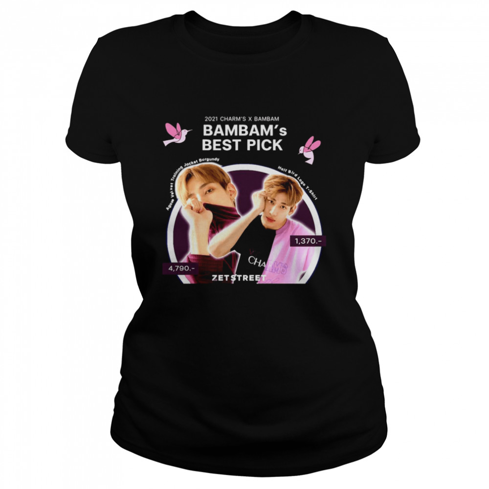2021 Charms X Bambam Bambams Best Pick Agase Velvet Training Jacket Burgundy T-Shirt 1 » Cool Gifts for You - Mfamilygift 2021 Charms X Bambam Bambams Best Pick Agase Velvet Training Jacket Burgundy T-Shirt 1