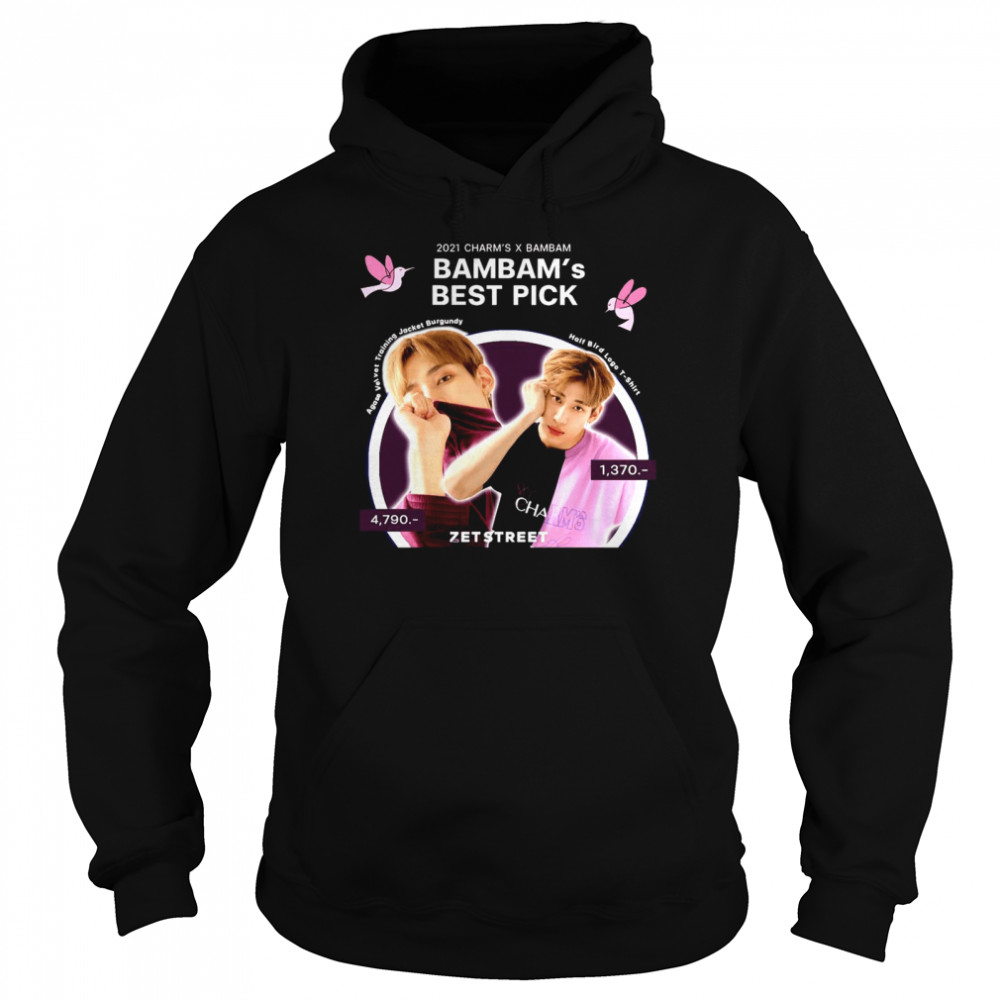 2021 Charms X Bambam Bambams Best Pick Agase Velvet Training Jacket Burgundy T-Shirt 4 » Cool Gifts for You - Mfamilygift 2021 Charms X Bambam Bambams Best Pick Agase Velvet Training Jacket Burgundy T-Shirt 4