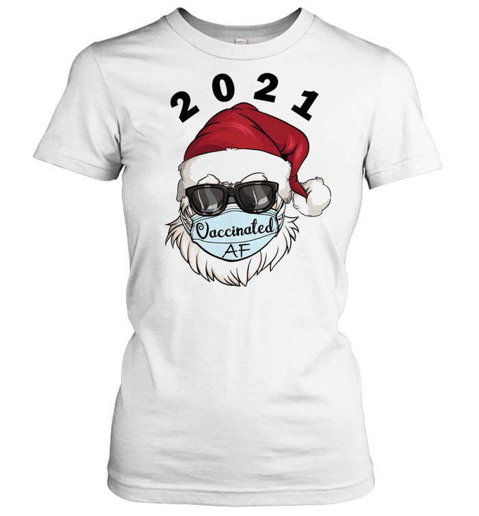 2021 Christmas Santa Claus Vaccinated Af Xmas Shirt 1 » Cool Gifts for You - Mfamilygift 2021 Christmas Santa Claus Vaccinated Af Xmas Shirt 1