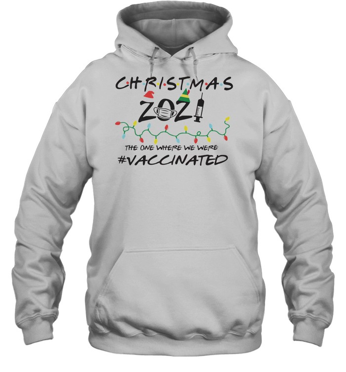 2021 Covid Vaccine Christmas Tree Ornament The One Where We Were Vaccinated Shirt 4 » Cool Gifts for You - Mfamilygift 2021 Covid Vaccine Christmas Tree Ornament The One Where We Were Vaccinated Shirt 4