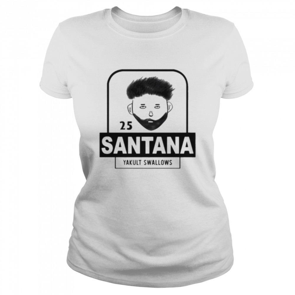25 Santana Yakult Swallows Shirt 1 » Cool Gifts for You - Mfamilygift 25 Santana Yakult Swallows Shirt 1