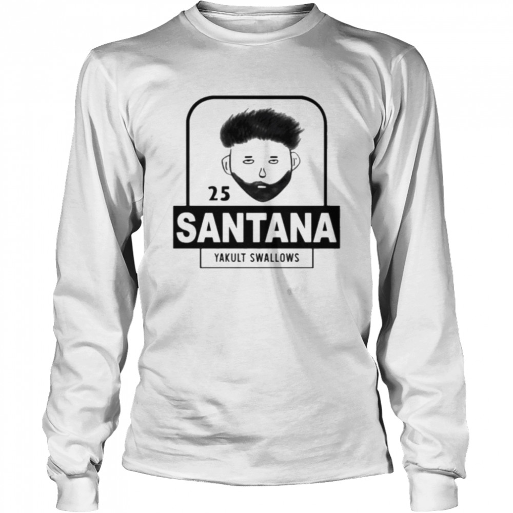 25 Santana Yakult Swallows Shirt 2 » Cool Gifts for You - Mfamilygift 25 Santana Yakult Swallows Shirt 2