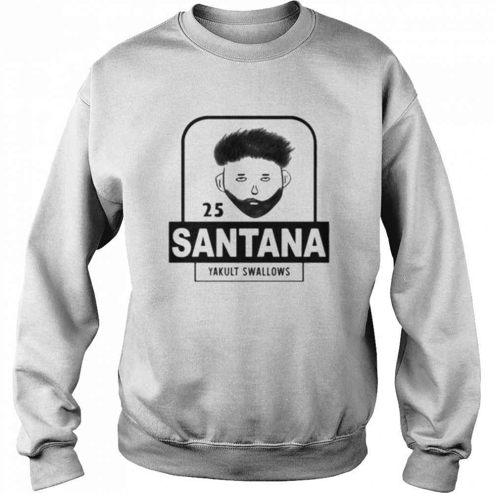 25 Santana Yakult Swallows Shirt 3 » Cool Gifts for You - Mfamilygift 25 Santana Yakult Swallows Shirt 3