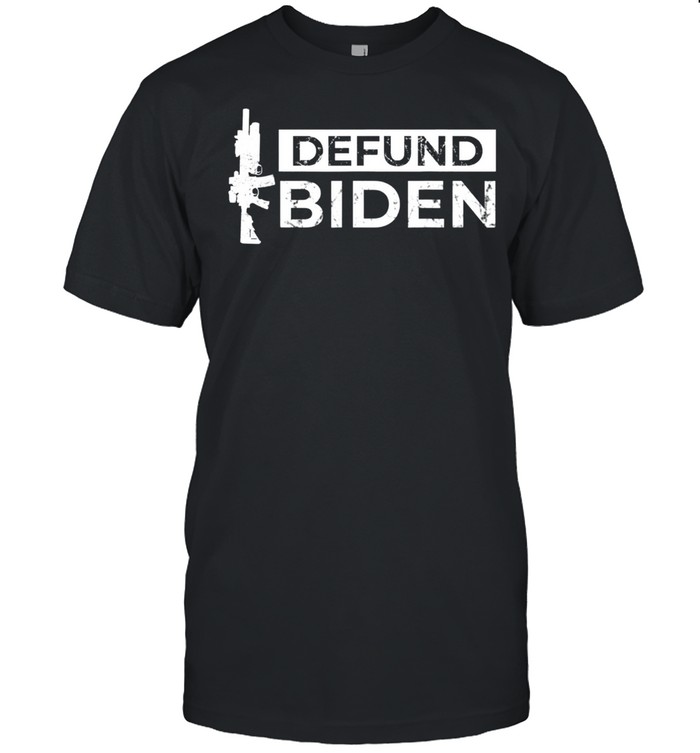2A Defund Biden 2Nd Amendment Anti Biden Politicians Shirt