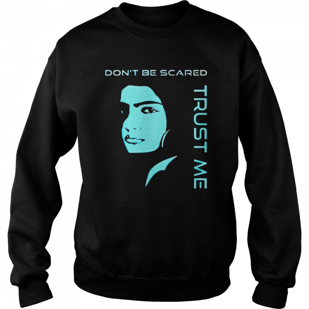 2D Flat Pop Art Blue Silhouette Portrait Undercover Police Don’T Be Scared Trust Me Shirt 3 » Cool Gifts for You - Mfamilygift 2D Flat Pop Art Blue Silhouette Portrait Undercover Police Don’T Be Scared Trust Me Shirt 3