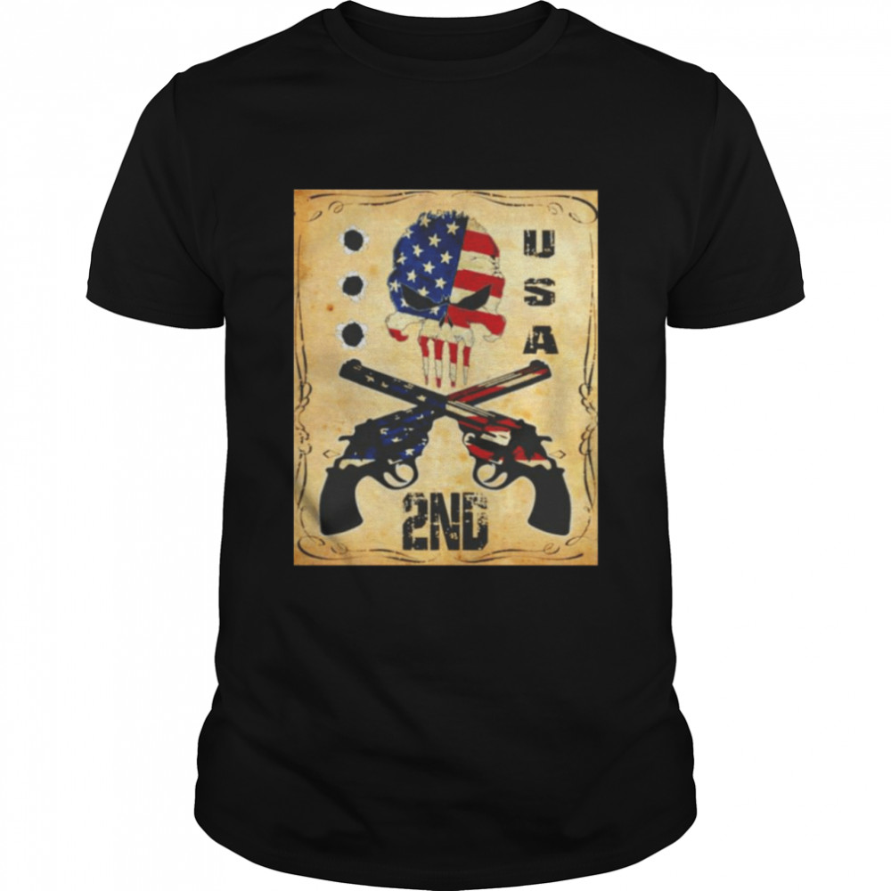 2Nd Usa Grateful Dead Gun Shirt