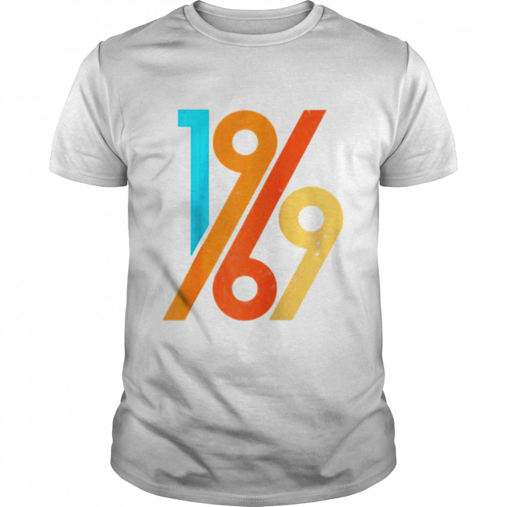52 Geburtstag Geschenk 60Er Jahre Stil Vintage 1969 Raglan Shirt