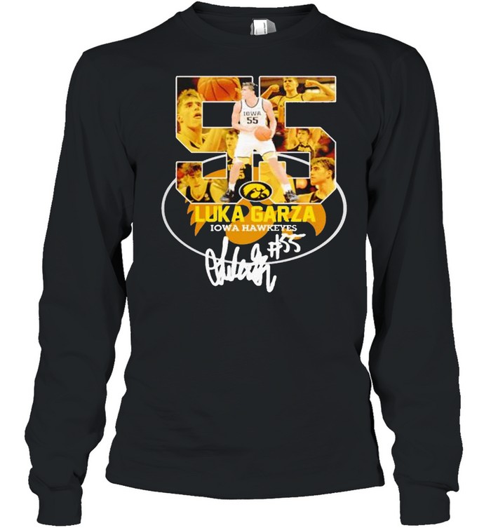 55 Luka Garza Iowa Hawkeyes Signature Shirt 2 » Cool Gifts for You - Mfamilygift 55 Luka Garza Iowa Hawkeyes Signature Shirt 2