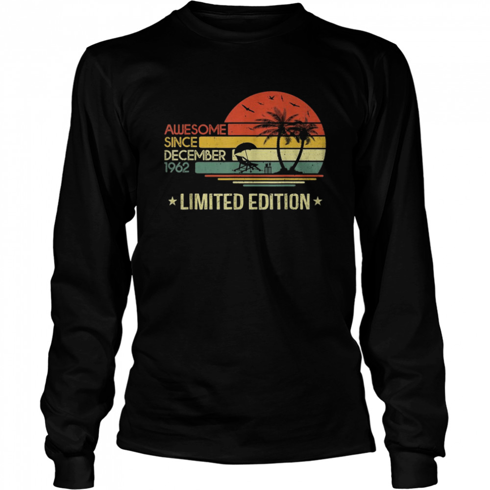 59 Year Old 59Th Birthday Awesome Since December 1962 Shirt 2 » Cool Gifts for You - Mfamilygift 59 Year Old 59Th Birthday Awesome Since December 1962 Shirt 2
