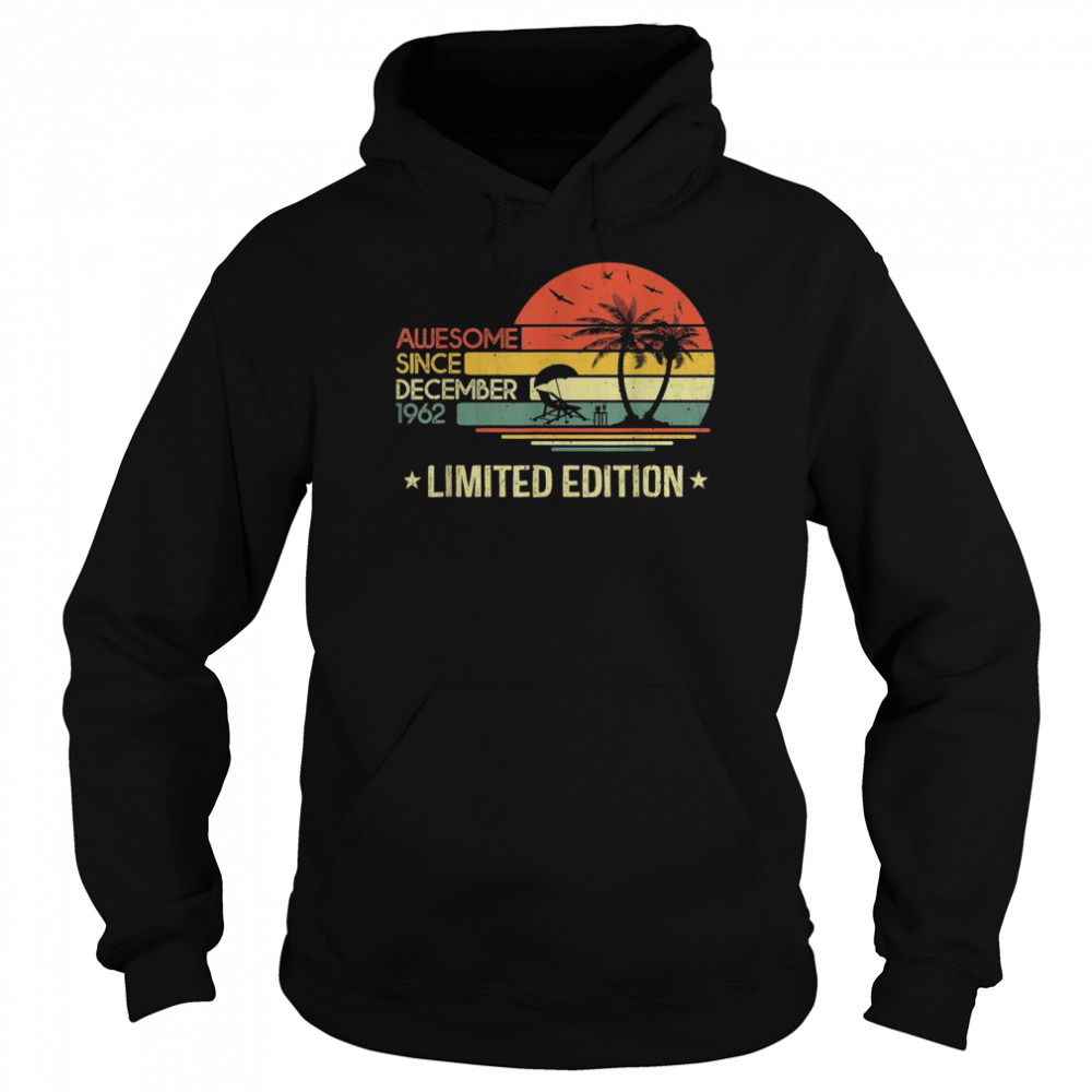 59 Year Old 59Th Birthday Awesome Since December 1962 Shirt 4 » Cool Gifts for You - Mfamilygift 59 Year Old 59Th Birthday Awesome Since December 1962 Shirt 4