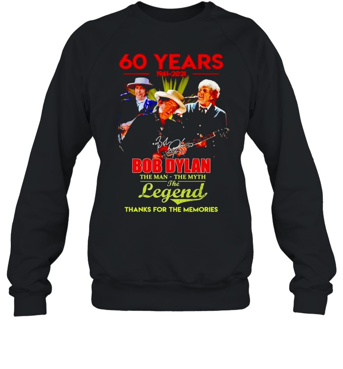 60 Years Bob Dylan 1961 2021 The Man The Myth The Legend Shirt 3 » Cool Gifts for You - Mfamilygift 60 Years Bob Dylan 1961 2021 The Man The Myth The Legend Shirt 3