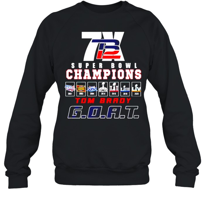7X Super Bowl Champions Tom Brady Goat Shirt 3 » Cool Gifts for You - Mfamilygift 7X Super Bowl Champions Tom Brady Goat Shirt 3